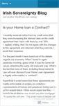 Mobile Screenshot of irishsovereignty.wordpress.com