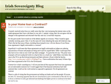 Tablet Screenshot of irishsovereignty.wordpress.com