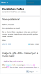 Mobile Screenshot of coisinhasfofas.wordpress.com