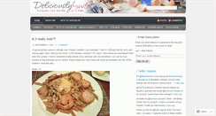 Desktop Screenshot of deliciouslysuite.wordpress.com