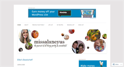 Desktop Screenshot of missalaneyus.wordpress.com