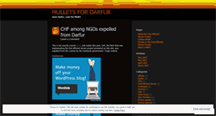 Desktop Screenshot of mullets4darfur.wordpress.com