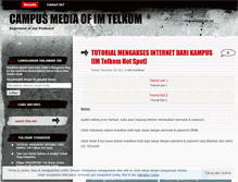 Tablet Screenshot of mediakampusimt.wordpress.com