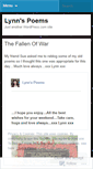 Mobile Screenshot of lynnkaren4101.wordpress.com