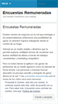 Mobile Screenshot of encuestasremuneradas1.wordpress.com