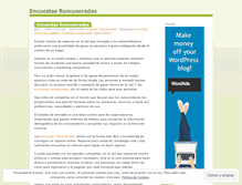 Tablet Screenshot of encuestasremuneradas1.wordpress.com