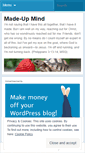 Mobile Screenshot of madeupmind.wordpress.com