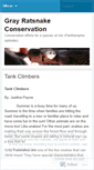 Mobile Screenshot of grayratsnake.wordpress.com