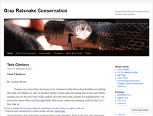 Tablet Screenshot of grayratsnake.wordpress.com