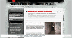 Desktop Screenshot of parallelrealmz.wordpress.com
