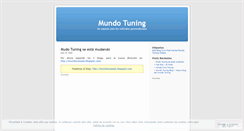 Desktop Screenshot of mundotuning.wordpress.com