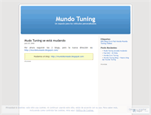 Tablet Screenshot of mundotuning.wordpress.com