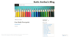 Desktop Screenshot of katiejordan.wordpress.com
