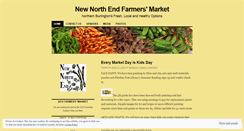 Desktop Screenshot of newnorthendfarmersmarket.wordpress.com