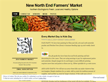 Tablet Screenshot of newnorthendfarmersmarket.wordpress.com