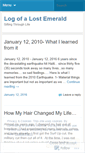 Mobile Screenshot of lostemerald.wordpress.com