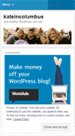 Mobile Screenshot of kateincolumbus.wordpress.com
