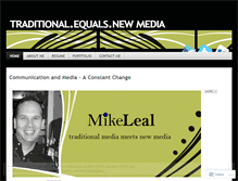 Tablet Screenshot of mikeleal.wordpress.com