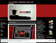 Tablet Screenshot of gradmen.wordpress.com