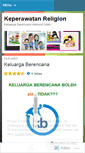 Mobile Screenshot of keperawatanreligionanahrostianah.wordpress.com