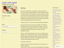 Tablet Screenshot of lightwithspirit.wordpress.com