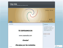 Tablet Screenshot of cesaractis.wordpress.com