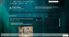 Desktop Screenshot of fygy.wordpress.com