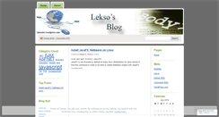 Desktop Screenshot of leksodav.wordpress.com