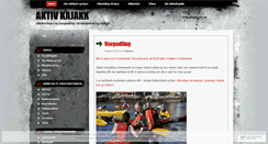 Desktop Screenshot of havpadling.wordpress.com