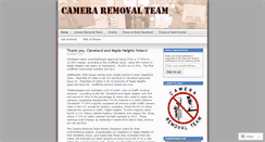 Desktop Screenshot of cameraremovalteam.wordpress.com