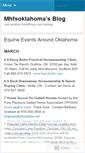 Mobile Screenshot of mhfsoklahoma.wordpress.com
