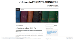 Desktop Screenshot of forextradingfornewbies2.wordpress.com