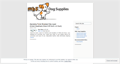 Desktop Screenshot of mbfdogsupplies.wordpress.com
