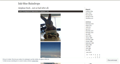 Desktop Screenshot of inkblueraindrops.wordpress.com