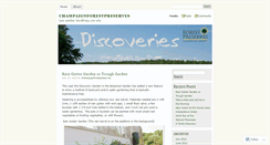Desktop Screenshot of champaignforestpreserves.wordpress.com