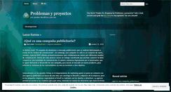 Desktop Screenshot of problemasuvm.wordpress.com