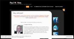 Desktop Screenshot of paulwvoss.wordpress.com