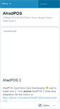 Mobile Screenshot of ahadpos.wordpress.com