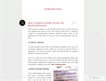 Tablet Screenshot of mickfeatherstone5.wordpress.com
