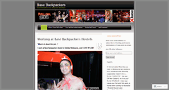 Desktop Screenshot of basebackpackers.wordpress.com
