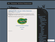 Tablet Screenshot of clsthomas.wordpress.com