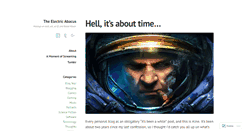 Desktop Screenshot of electricabacus.wordpress.com