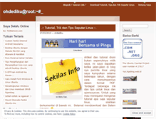 Tablet Screenshot of ohdediku.wordpress.com