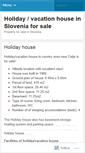 Mobile Screenshot of holidayhouse.wordpress.com