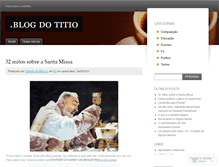 Tablet Screenshot of blogdotitio.wordpress.com