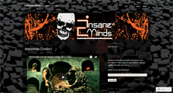 Desktop Screenshot of 2insaneminds.wordpress.com