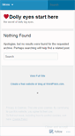 Mobile Screenshot of dollylenses.wordpress.com