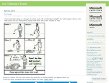 Tablet Screenshot of omtalsania7.wordpress.com