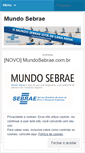 Mobile Screenshot of mundosebrae.wordpress.com