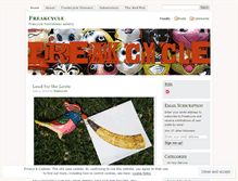 Tablet Screenshot of freakcycle.wordpress.com